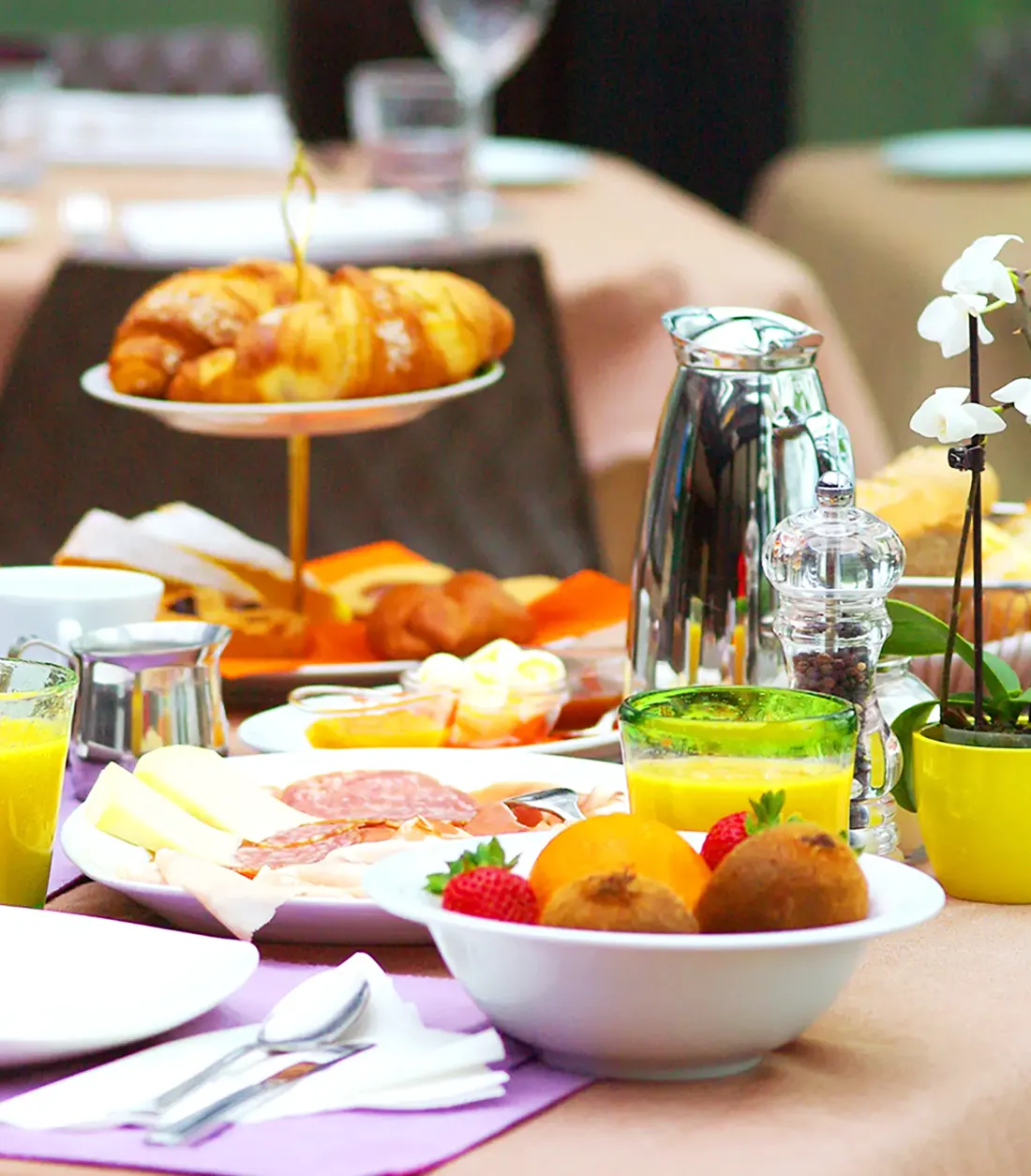 Colazione geniuna e varia alla Locanda Ristorante Alla Fassa a Brenzone sul Garda